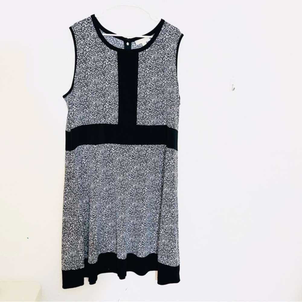 Michael Michael Kors Women Round Neck Sleeveless Dress 3X Casual Travel Vacay